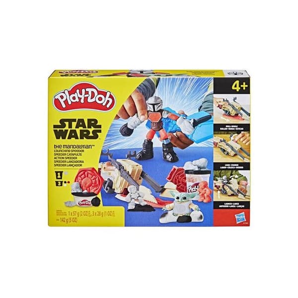 Play Doh Star Wars The Mandalorian Speeder katapult