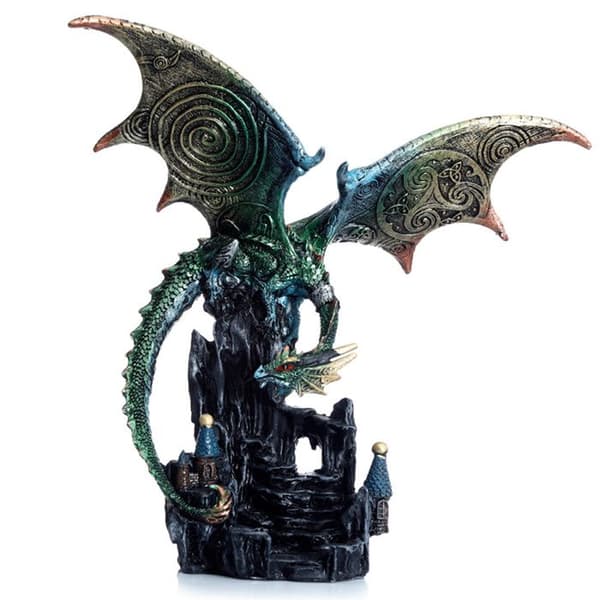 Figur Dragon Mörka Legender Vingar av Magi - Portvakt