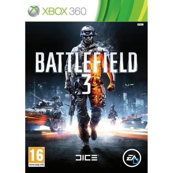 Battlefield 3 XBOX 360-spel