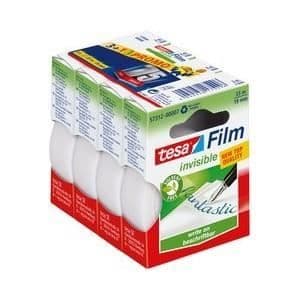 Tejp - TESA - Osynligt Matt - 19mm x 33m - Vit - Polypropylen