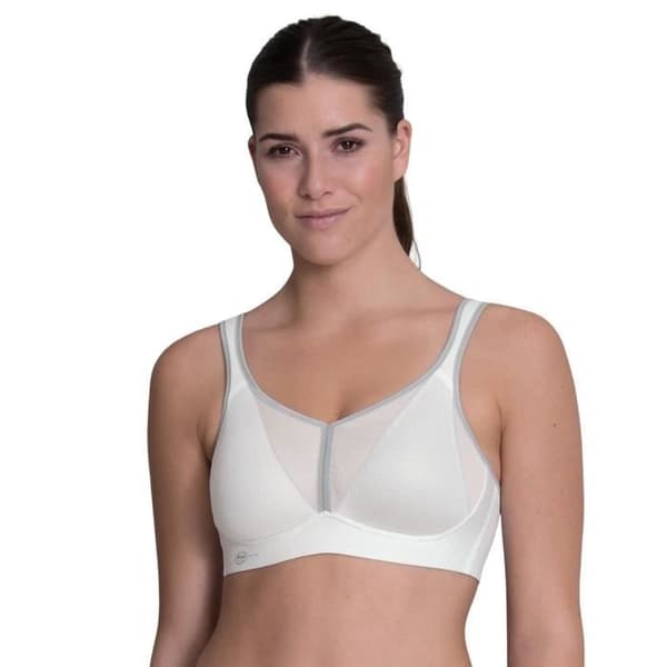 Dam Anita luftkontroll vadderad sport-bh - vit - 100AA