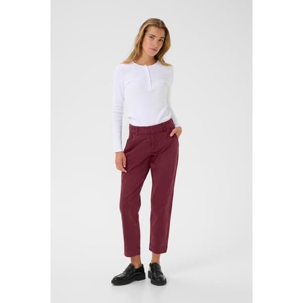 Kvinnors chinos KAFFE Mette