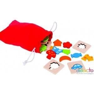 Goki - Shapes Taktil Memo ( GK-56968 )