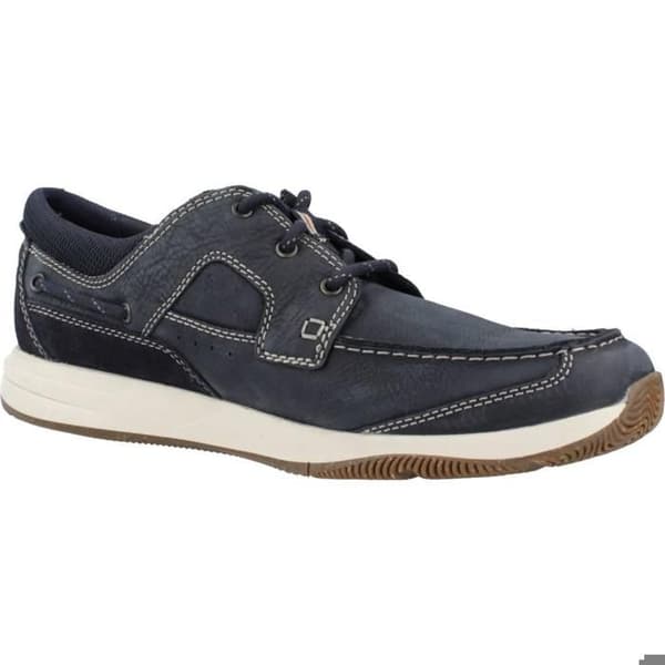 Clarks Skor Modell Sailview Snörning - Blå Färg