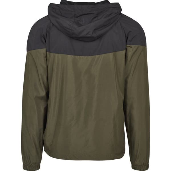 Vindjacka - Urban Classics - TECH - Svart oliv - Herr - Multisport