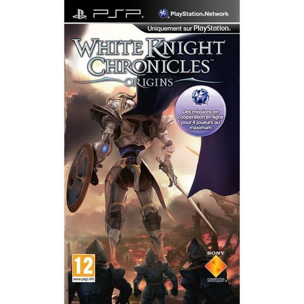 WHITE KNIGHT CHRONICLES ORIGINS / PSP-konsolspel