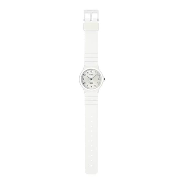 Klocka - CASIO - MQ-24B - Unisex - Vit - Kvarts - Analog