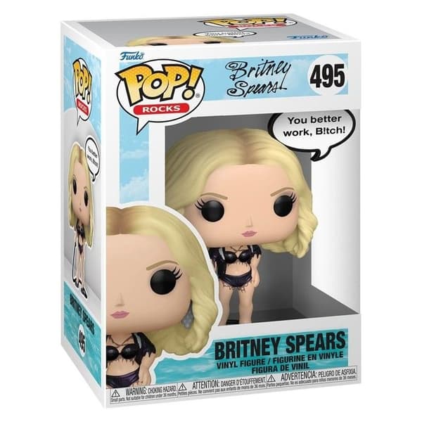 Figurine Funko Pop! Citat | Britney Spears | Work B!tch