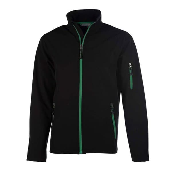Softshell-jacka Pen Duick Atlantic Herr - Svart / Grön