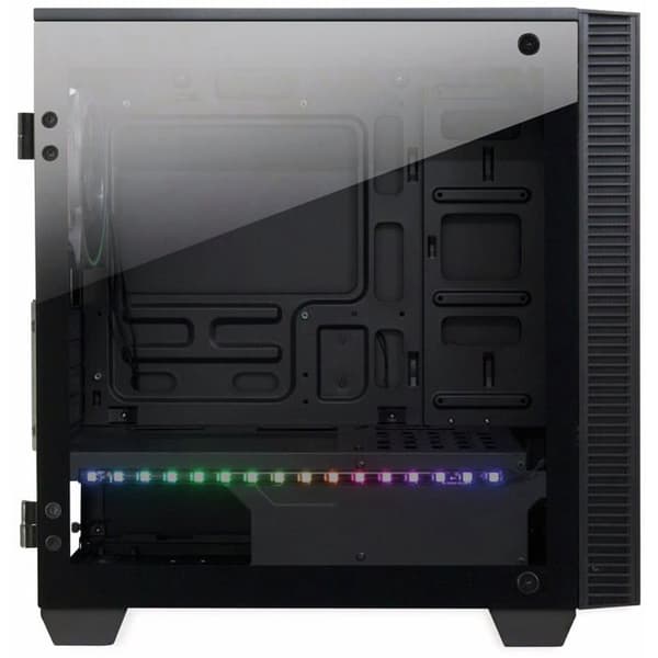 Micro-tour - INTER-TECH - X-608 Infinity - RGB-belysning - 2 interna fack - 5 expansionsfack