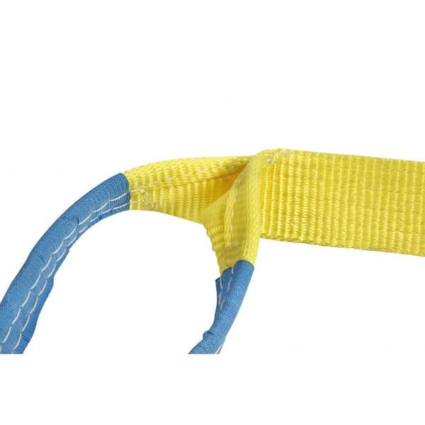 Dragrem 6 ton - 10m x 50mm - bogserrem - lätt - elastisk - dragrem 4x4 - 2 öglor