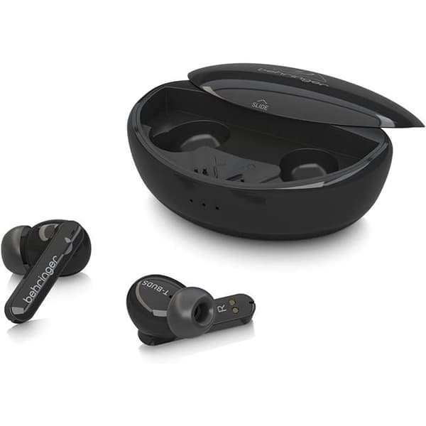 Hörlurar - BEHRINGER - T-BUDS - Aktiv brusreducering - Trådlös Bluetooth - Svart