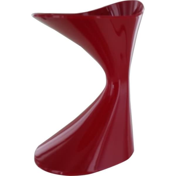 Ergonomisk Cuspidor - Akryl - Röd