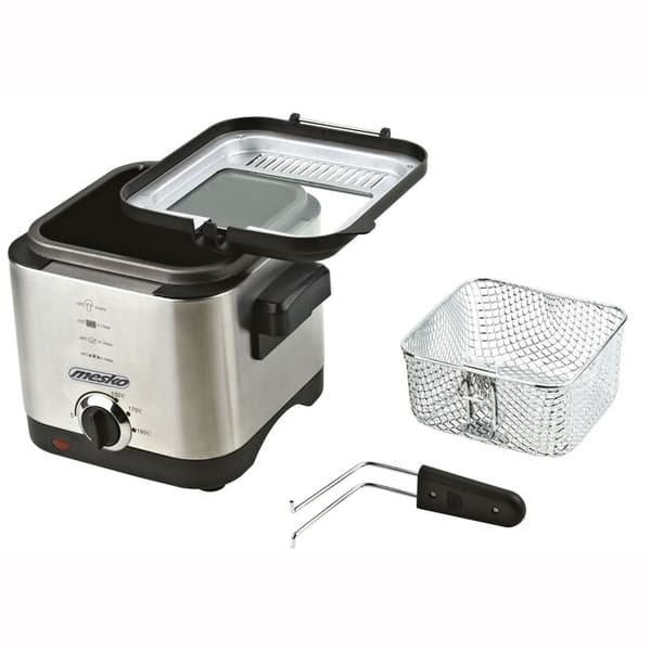 Friteuse - ADLER - MS 4910 - 1,5 L - 900 W - Silver