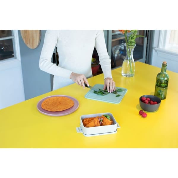 MAKE&TAKE PORTAVIVANDE LUNCH BOX M LJUSGRÅ BRABANTIA SCHISCETTA