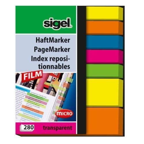 Sigel HN616 Set med 280 repositionerbart index...