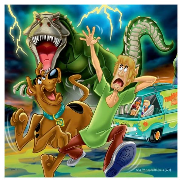 Pussel 3 x 49 bitar: Scooby-Doo äventyren