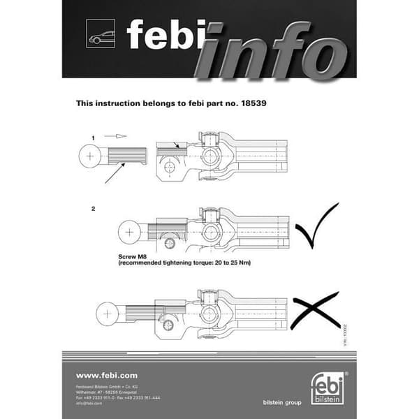 febi Rotules - 18539