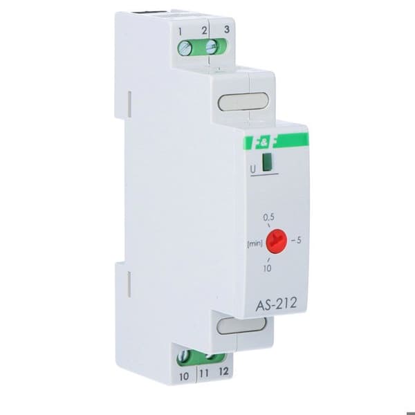 Trappströmbrytare AS-212 Un=230V, I=16A, 1 modul