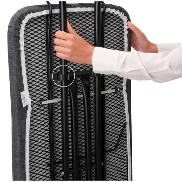 Brabantia Strykbräda C, 124x45 cm, stabil ånggenerator - Denim Blå