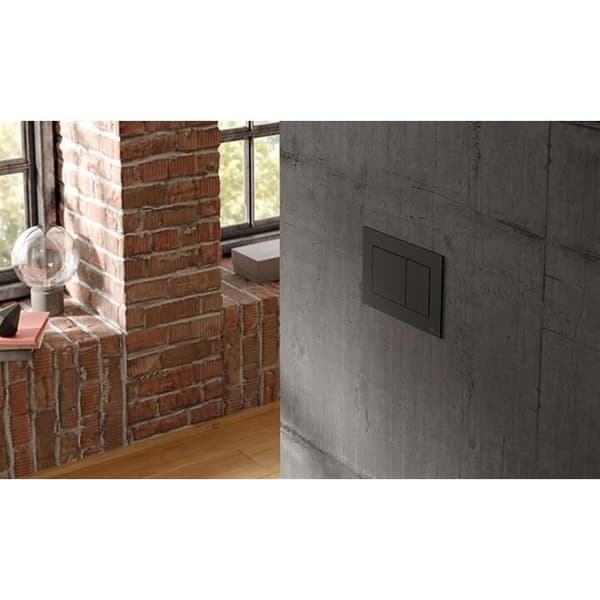 Avtryckarplatta - TECE - TECEnow 9240400 - Vit - 22x15 cm - Dubbelknapp