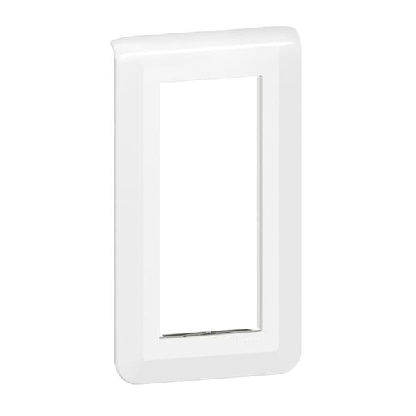 Platta 5 moduler - Legrand Mosaic - Vertikal - Vit - 5 platser