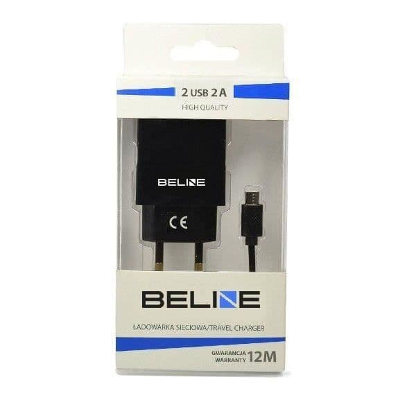 BELINE Laddare (2x USB 2.02000mA) - Beli0011