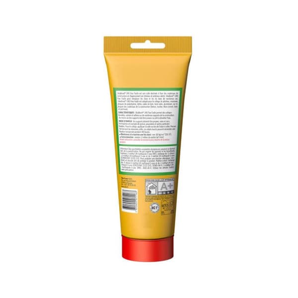 Lim SIKA Sikabond-240 Fixe Facile - Vit - 260g