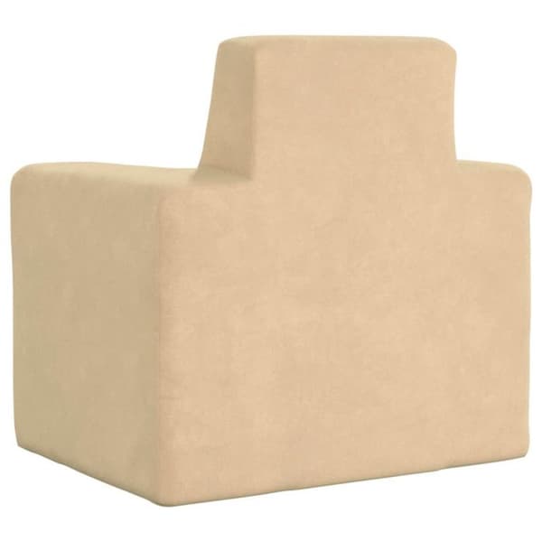 Barnsoffa Kräm Mjuk Plysch