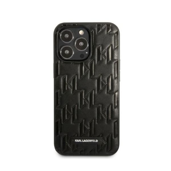 iPhone 13 Pro Max-fodral Karl Lagerfeld Monogram Svart