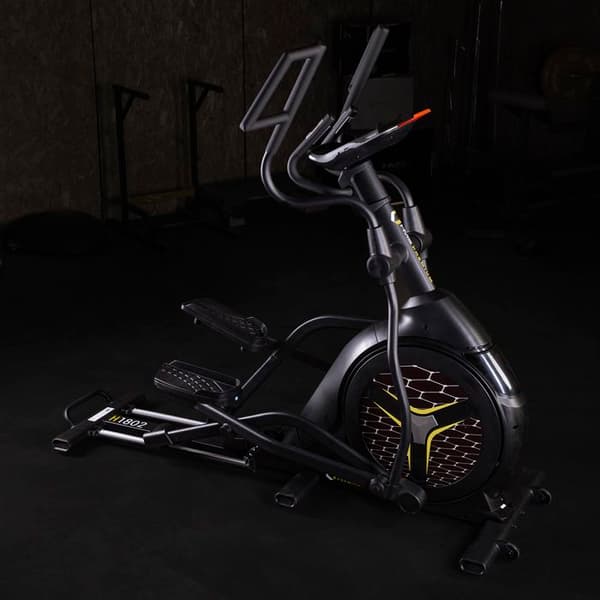 Elliptisk cykel - HMS PREMIUM - H1802 - 150 kg - Tyst - 12 program - LCD-skärm