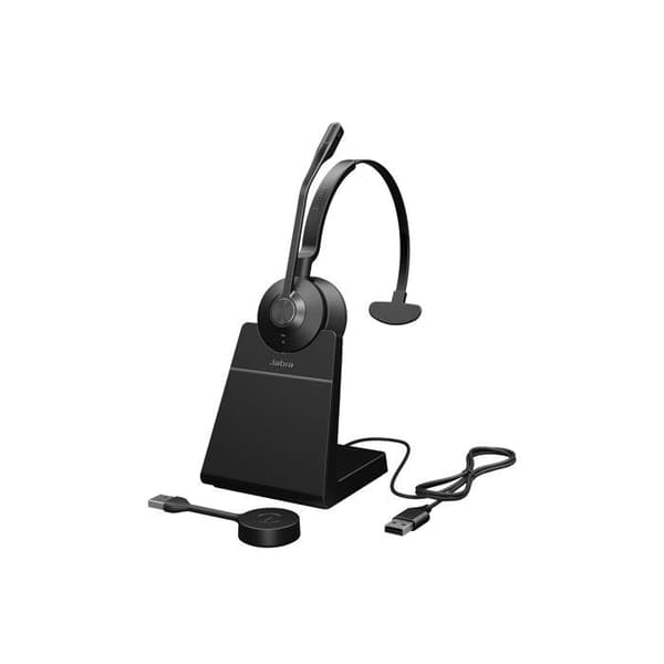 Hörselkåpa UC - JABRA - Engage 55 SE - Breddband mikrofon - Räckvidd 150 m - DECT säkerhet 256 bitar