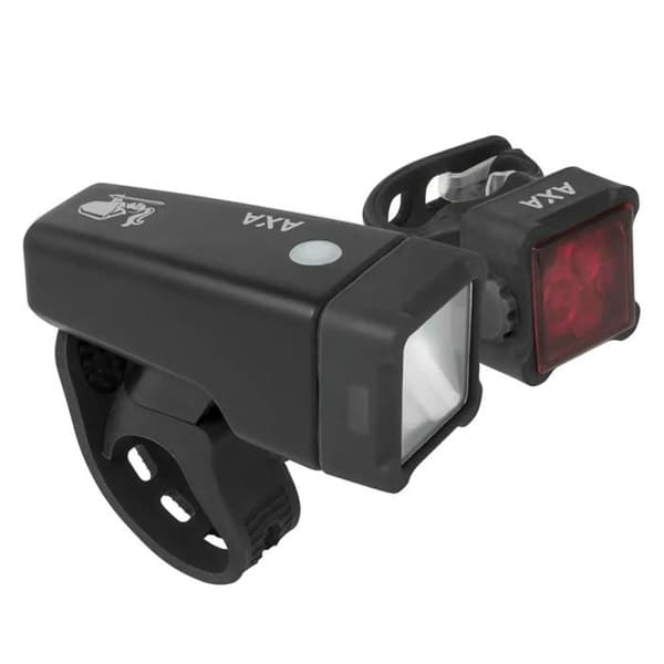 USB-laddningsbar fram- och baklampa Axa Niteline T4-R