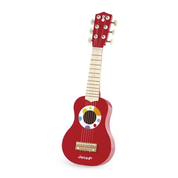 Min första träconfettigitarr