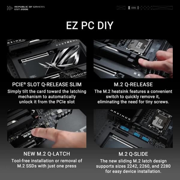 Moderkort - ASUS - MAXIMUS Z890 EXTREME