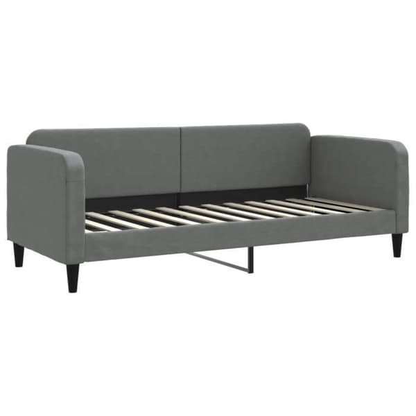 vidaXL Daybed Mörkgrå 80x200 cm Tyg 354029