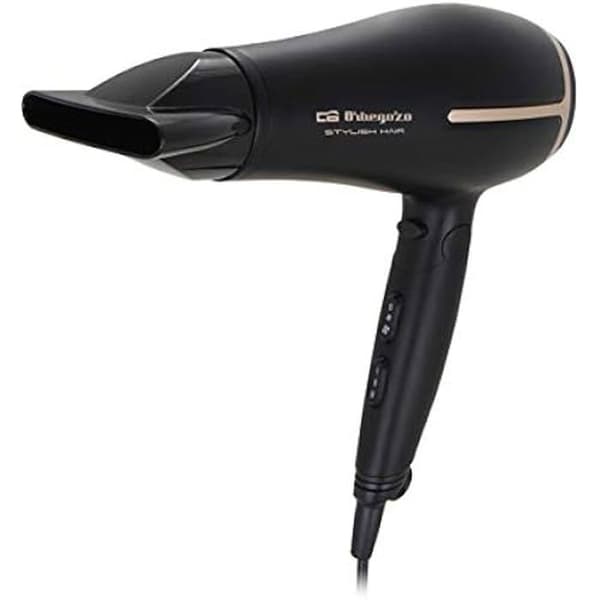 Hårfön - ORBEGOZO - SE-2074 - 2000 W - 3 Temperaturer - 2 Hastigheter - Kall Luft
