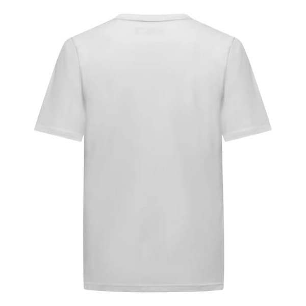 T-shirt med Salewa Eagle-logotyp - optiskt vitt