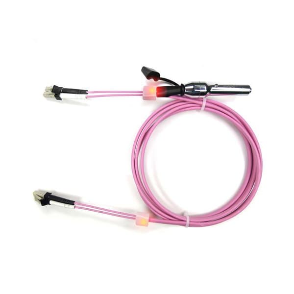 Fiberoptisk patchkabel duplex - EasyLan - LSD42200020 - 2 m - Lila - LC/LC - 50/125µm OM4 - Halogenfri hölje