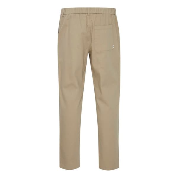 Pantalon Solid Filip Struktur Elas.
