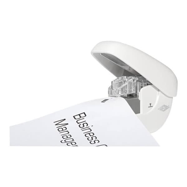 Häftapparat - MINI - 5 ark - Plast - Vit
