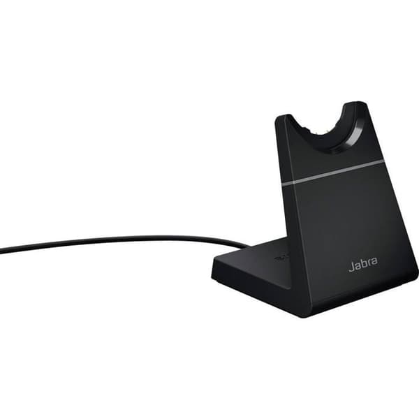 Jabra Evolve2 65 Headset - USB-A MS Teams Stereo med Laddningsställ - Svart