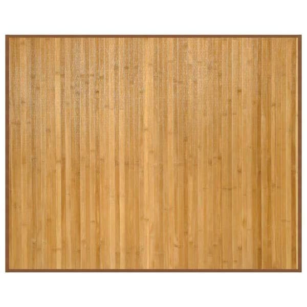 vidaXL Rektangulär matta naturlig 80x100 cm bambu 376901