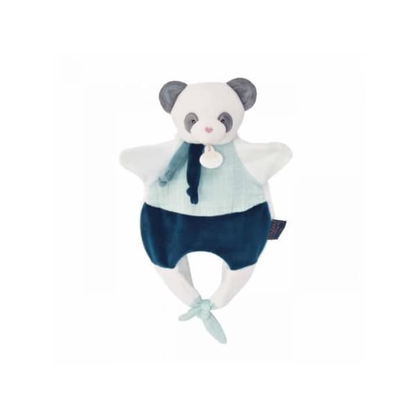 Täcken - Doudou et Compagnie - Panda - Grön - 30 cm