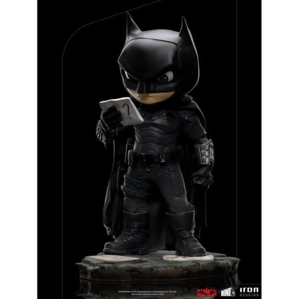Figur - IRON STUDIOS - MiniCo - DC Comics officiell - 17 cm - Vit