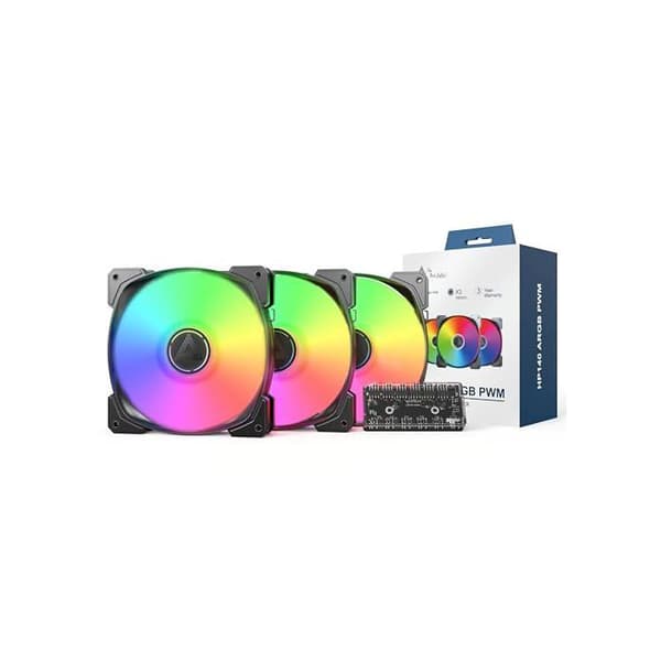 Montech HP140 PWM ARGB Fläkt