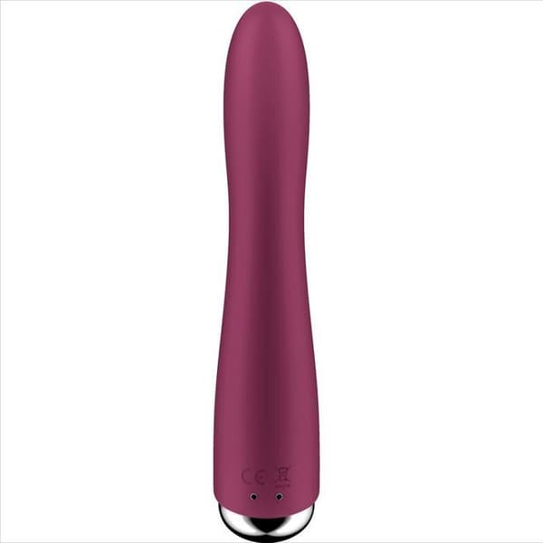 Rotationsvibrator för G-punkt - Satisfyer - Spinning Vibe 1 - Röd