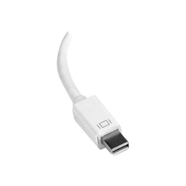 STARTECH.COM Active Mini DisplayPort 1.2 till HDMI 4K-adapter - För MacBook-kompatibel Mini DP - M/F - Vit