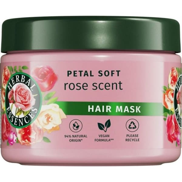 HERBAL ESSENCES Mask Hår med Rosenblad 500ml