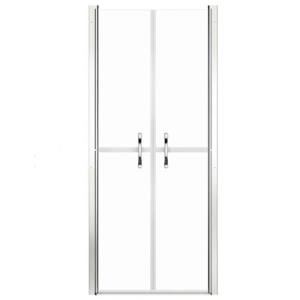 vidaXL Duschdörr ESG Transparent 76x190 cm 148779